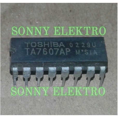 ta7607AP Video IF Amplifier