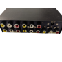FJGEAR® 4 Port 1 in 4 Out 3 RCA AV Audio Video TV Box HDTV DVD